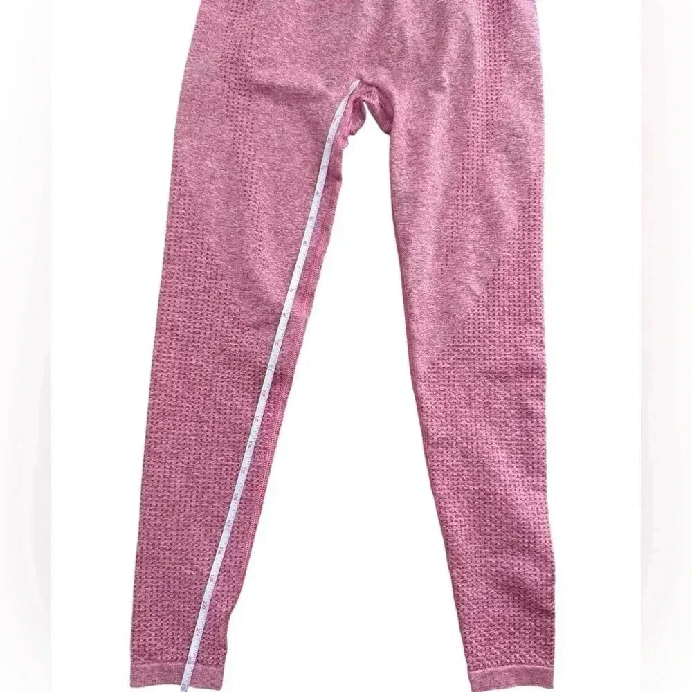 Gymshark Coral Vital Seamless Leggings - Size Medium - Picture 6 of 9